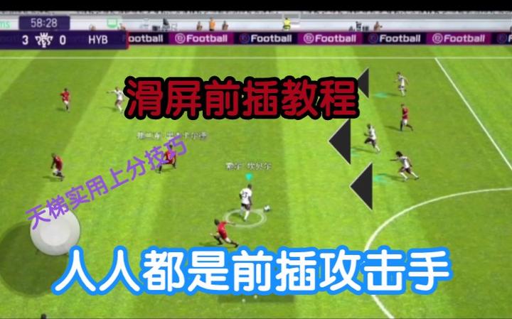 实况足球滑屏玩法