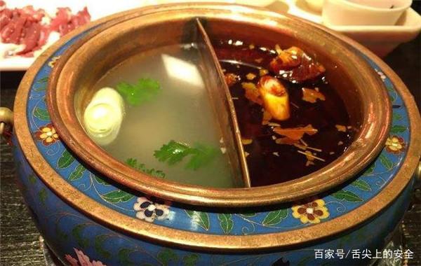 鸳鸯火锅隔板窜水