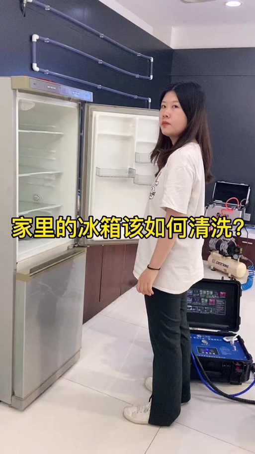 冰箱门上小盒子怎么卸