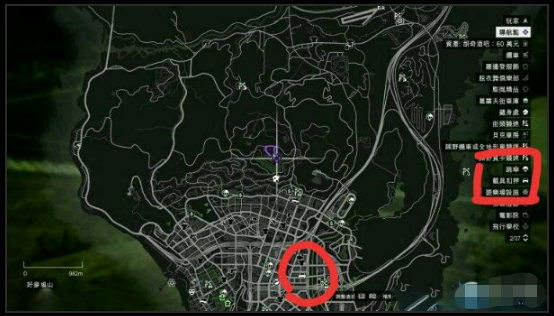 gta5扣车场在什么地方
