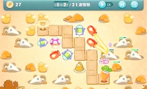 保卫萝卜挑战第42关怎么过