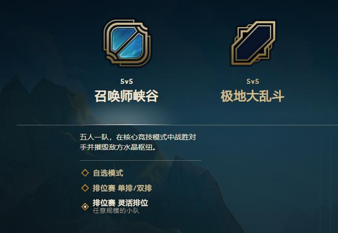 灵活排位开放的机制