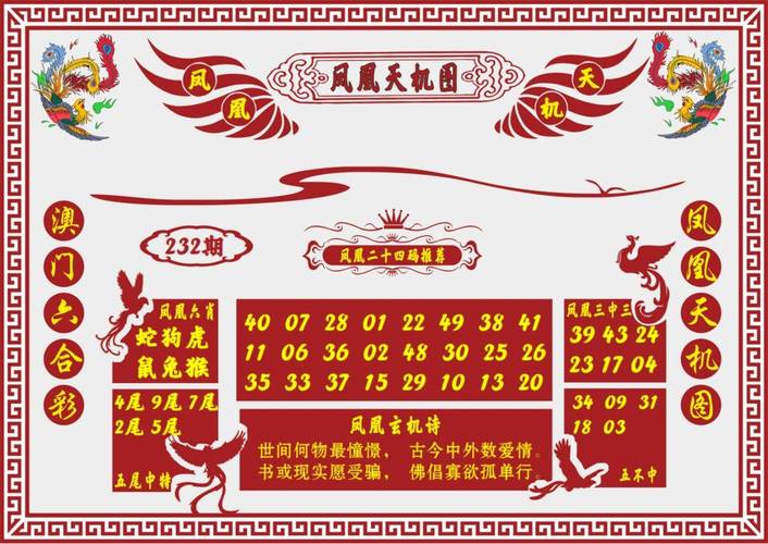 凤凰天机论坛免费资料网