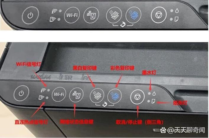 打印机常见符号截图