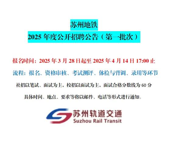 地铁招聘官方网站