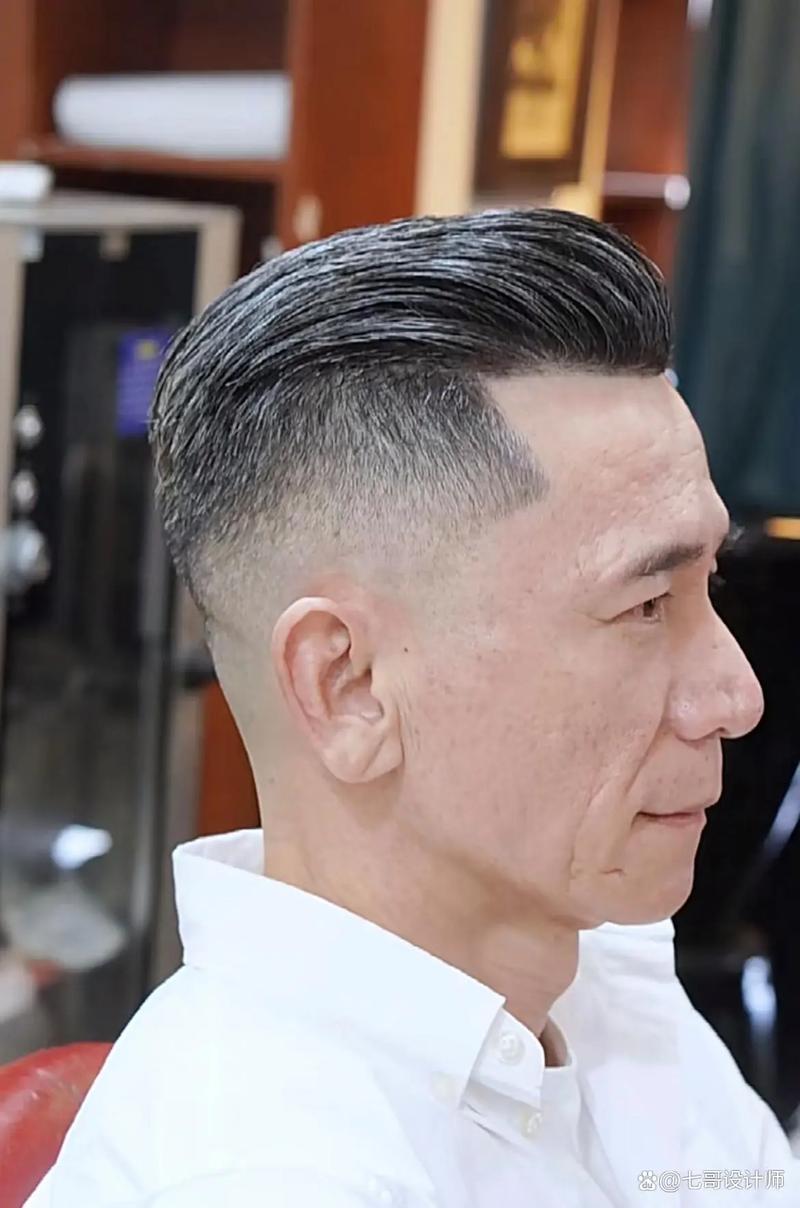55岁男人霸气发型