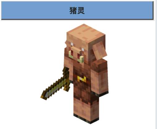 我的世界猪灵生成机制