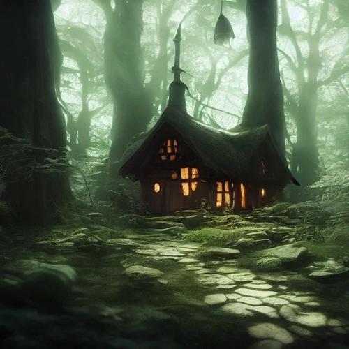 locate女巫小屋