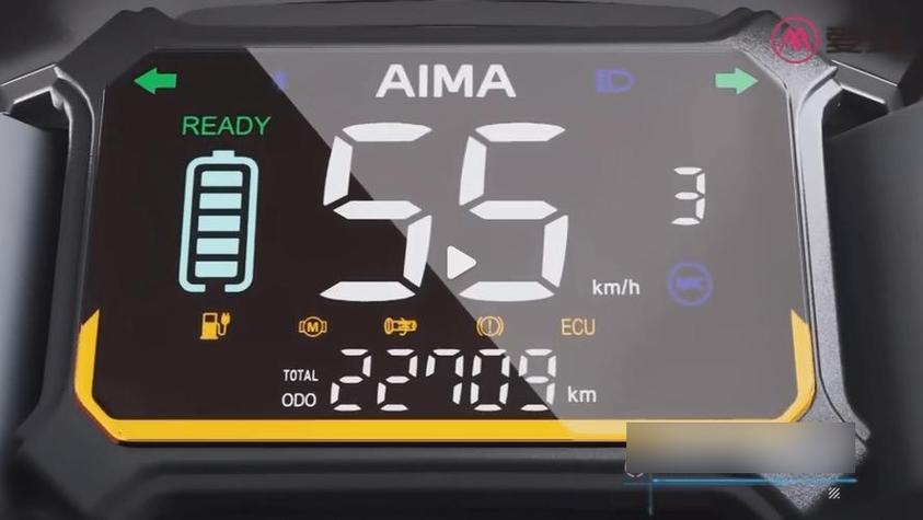 爱玛a05电量显示