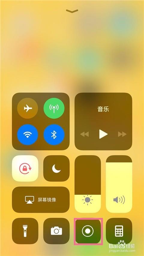 iphonex可以录屏吗