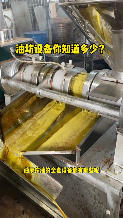 榨油坊的一整套设备要多少钱
