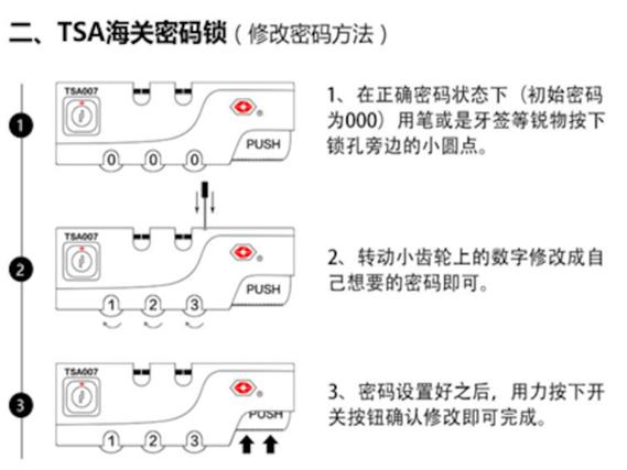 行李箱密码忘了怎么开