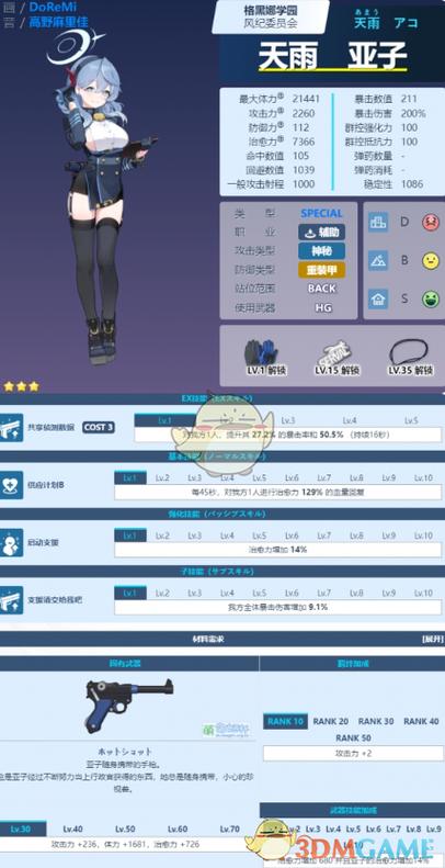 蔚蓝档案游戏介绍