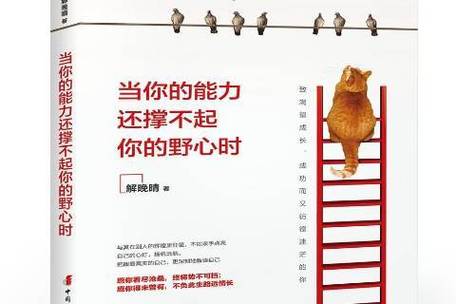 要让你的能力匹配上你的野心
