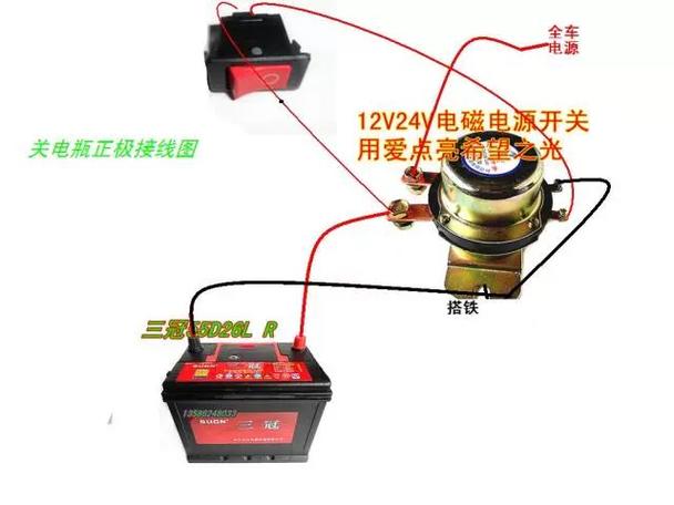 充电器12v和24v开关演示