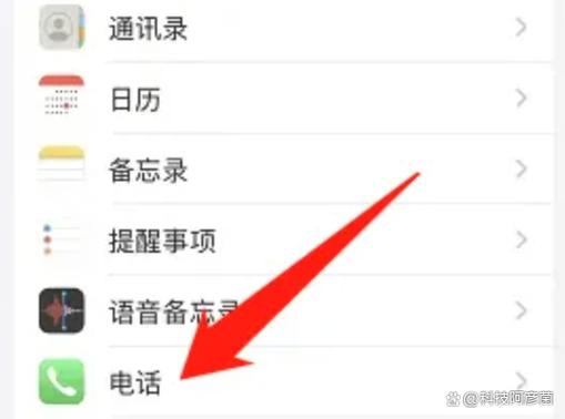 苹果手机不显示电话记录怎么设置