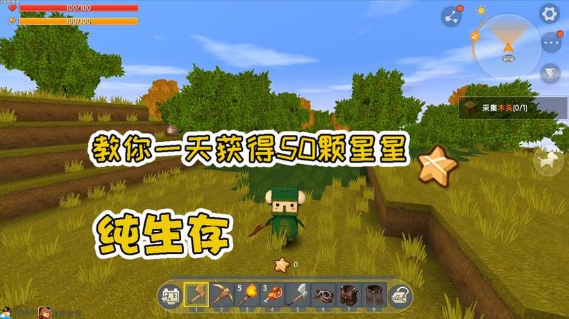 迷你世界生存卡星星缩略图