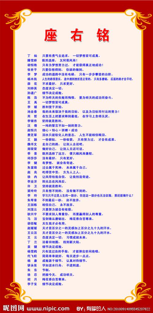 十句顶级座右铭