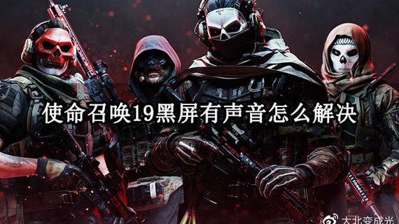 使命召唤黑屏有声音