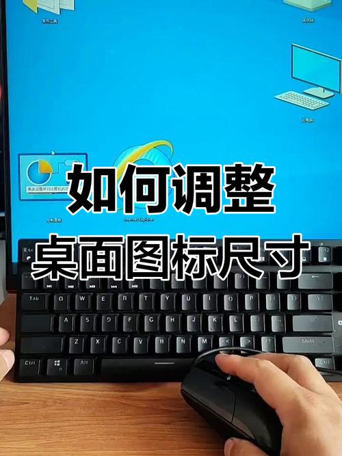 电脑设置图标大小