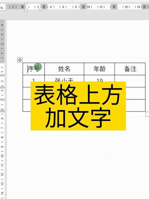 word里面表格文字贴在顶部怎么弄