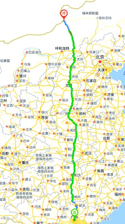 全国高速公路超清地图