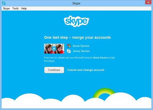 skype进不去截图