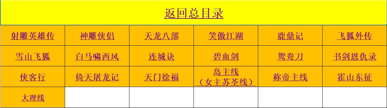 金庸群侠传5爱与死黄蓉