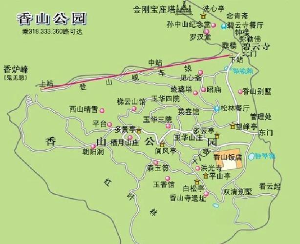 北京旅游地图景点路线图缩略图