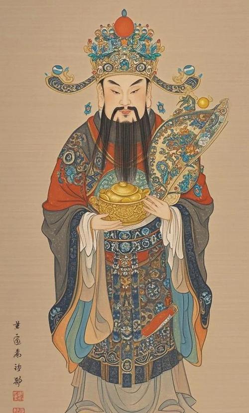 旧财神爷仍在那怎么来着