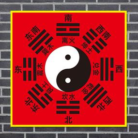 八卦图可以挂在室内吗