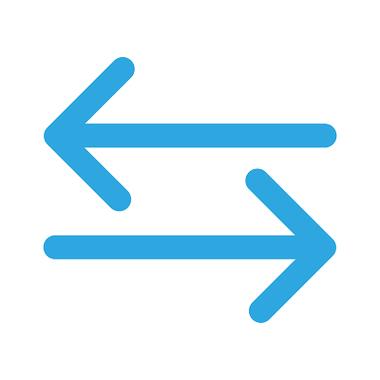 文件右上角蓝色双箭头截图