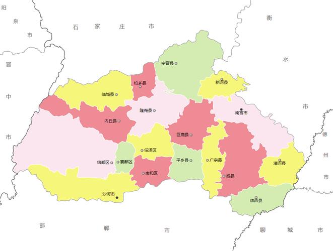 河北省邢台清河县地图