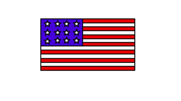 我的世界美国国旗旗帜