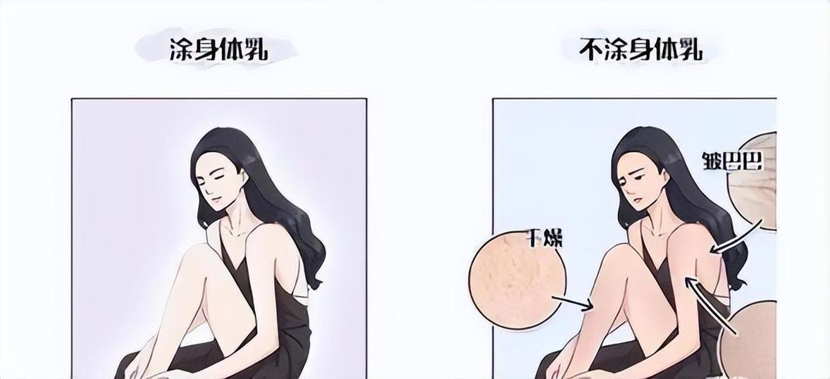 洗完澡涂身体乳好还是不涂好
