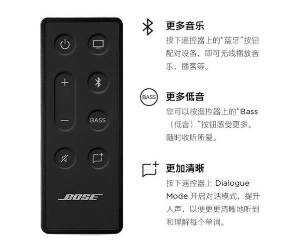 bose遥控器使用教程