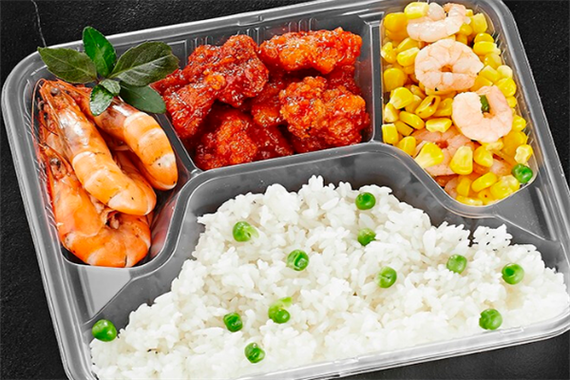 快餐店的菜品图片