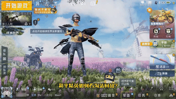 和平精英全局回放