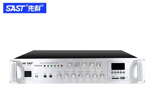 先科功放怎么连接音响
