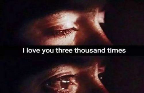 love u three thousands