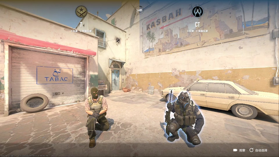 csgo怎么切换到人机身上