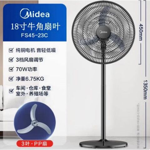 风扇18寸是指什么意思?