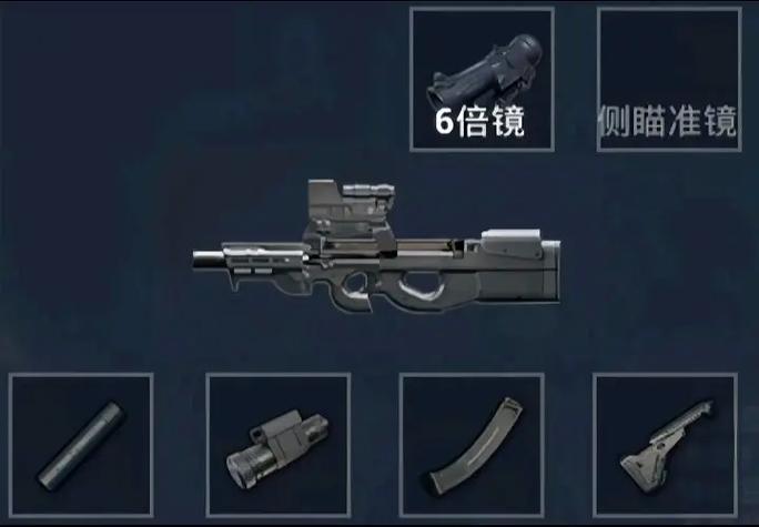 绝地求生p90的瞄准镜是啥