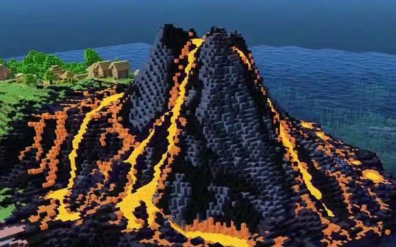 我的世界火山爆发的小视频图标
