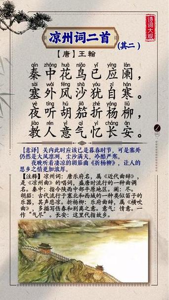 宋词基础知识入门