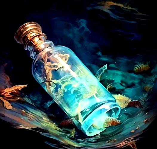 漂流瓶瓶子说