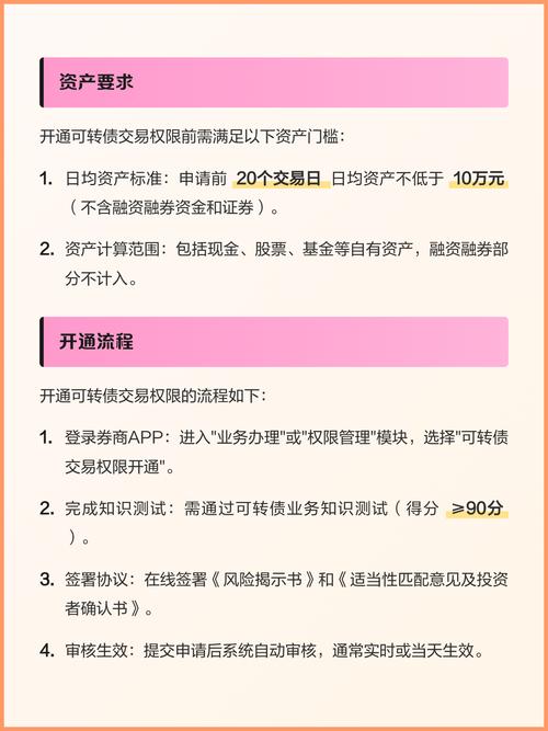 如何开通转债权限