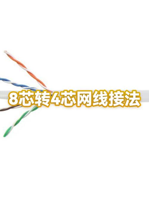 4芯网线 怎么接8芯接口缩略图