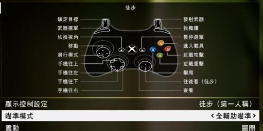 用手柄玩gta5怎么打的准