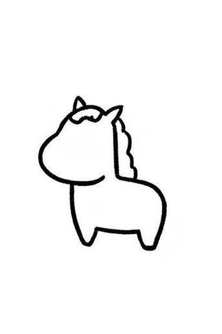 1岁～10岁画马